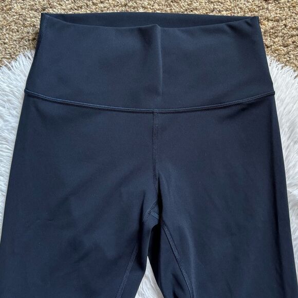 Lululemon Wunder Under High Rise Leggings Blue Womens Size 6 - Picture 4 of 7
